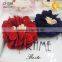 Cheap handmade small fabric flower for baby shoes