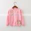 100% Cotton Girls Clothing knitted Cardigan for Girls sweater Cardigans wholesale