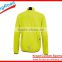 New Style men breathable lightweight bike yellow wind breaker / wind proof jacket