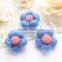 Wholesale super sweet and lovely children's clothing decoration hats ornament bobby pin making materials plush little flower toy