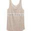 Cotton Curve Hem Ladies Stringer Vest