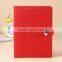 custom faux leather planner 6 holes loose leaf binder clip diary notebook