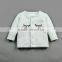 2017 wholesale baby kids girl eyelash coat baby tops o neck children wear out clothes