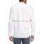 White Regular Solid Long Sleeve 100% cotton Shirt