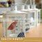 Europe Ocean Style Fish, Starfish, Sailing Boat Cube Glass Candle Holder