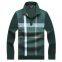 Plaid polo shirt long sleeve men
