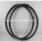 700C*38mm Carbon Wheels With Alloy Braking Surface Clinche