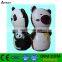 Panda shaped inflatable cartoon animal bop bag inflatable punching bag with water base