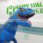HI high quality water proof woven dacron 210cm professional adult dinosaur inflatable t-rex costume