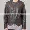 Ladies Black Diamond Quilted New Leather Biker Jacket with Fashionable Gold Zips
