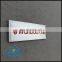 Customized Aluminium Badge Sticker for Company Logo