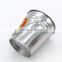 China supplier's custom design made mini metal tin candel cup