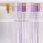 Purple sheer custom-made decorative door string curtain