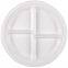 Unbreakable Four-section melamine divided food tray dinner plate