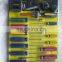38pcs Double Color Handle Flat Head Phillips Screwdriver