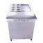 Fry ice cream machine / flat pan fried ice cream machine flat pan icecream roll machine