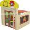 Children Indoor playground role playing toys,small soft play house