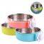 Wholesale Stainless Steel Metal Feeder Double Cat Pet Dog Bowl