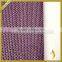 Hot fix bling purple diamante trim Aluminum base rhinestone strass mesh trimming FRM-160