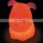 2019 New brightness adjustable remote control LED dog night light for kids children baby