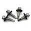 China wholesale galvanised metal hexagon head tek wood stainless steel hex self drilling screw with epdm washers roofing  screw