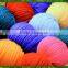 Yarn buying agent of 2ply green color recycled cotton twine ball HB271China