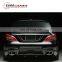 MB CLS CLASS w218 CLS350 body kit for W218 CLS300 CLS350 CLS63 to WD style with front bumper rear bumper muffler tips grill