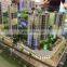Ho sale prefab apartment model making with beautiful lighting