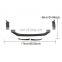 Carbon Fiber 718 Front Lip for Porsche 718 2016-2018 3pcs/set