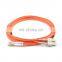 sc apc to lc upc simplex sm sx duplex 1.2mm orange om1 om3 om4 blue 1m 2m 5m optical fc-lc multimode fiber optic patch cord