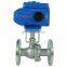 DKV irrigation miniature actuator small gas stainless steel 304 ss304 small electric flange ball valve