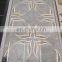 600x600mm classical design black tile Glazed marble design porcelain floor tile