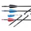 Hunting Compound Crossbow Archery Equipment 8.8mm Pure Carbon Crossbow Bolt Arrow