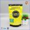 250g/450g coffee body scrub packaging/ aluminum foil zipper coffee bean bag