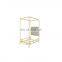 canopy gold metal beds & funiture