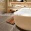 High quality Teak Bath Non Slip Bath shower SPA Mat Bathroom Door Mat Teak wood bathroom mat