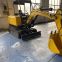 Factory wholesale Mini Excavators  emission earth-moving machinery small digger for sale