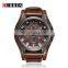 Curren 8225 Mens Watch Leather Strap Quartz Watch Drop Shipping Military Sport Waterproof Wristwatches relojes hombre