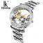 IK Colouring 98393G Automatic Self-Wind Man Watch Luxury Transparent Case Male Mechanical Skeleton Wristwatch Relogio Masculino