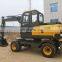 China hot sale 7 ton wheel excavator with cheap price LX75