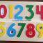 2015 Wholesale Number Toys , Educational Wooden Numbers Puzzle For Little Kids