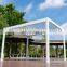 motorized waterproof aluminum pergola gazebo louvers bioclimatica 3x6m shade roof outdoor