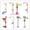 WJH0858 Stainless Steel Emergency Shower & Eye Wash (Foot treadle)