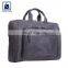 Hot Selling Anthracite Fitting Cotton Lining Material Genuine Leather Laptop Bag Manufacturer