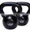 Custom 50kg Ductile Neoprene Rubber Coat Weight Fittings Logo Dumbbell Fix Kettlebells Hex Dumbbell Set Setl Cast Iron