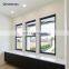 American Style Aluminum Double Hung Window Sash Vertical Sliding Window With Grill Design