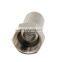 F Type Male Connector for RG58/RG59/RG6 Twist on Coax Coaxial Cable RF Connector,Nickel plated