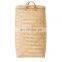 Hot Classic design Woven bamboo laundry basket with lid and leather handle wicker storage basket Best Price Wholesale