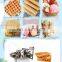 Industrial wafer crispy rolled ice cream biscuits cone making machines