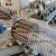 Steel wire reinforced TPU thermoplastic Polyurethane air duct tube hose pipe production line